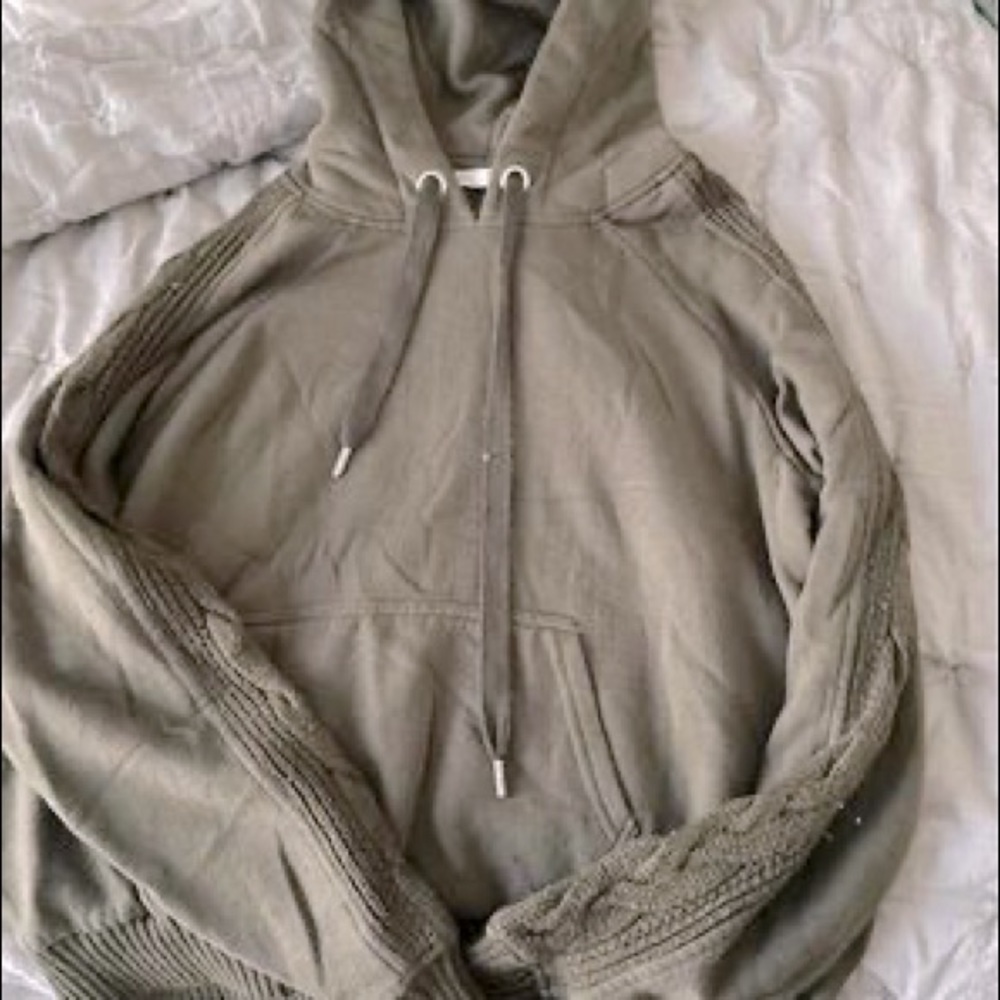 Hunter green Garage hoodie